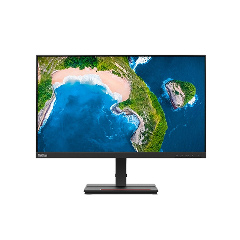 Lenovo (ThinkVision) 23.8 pollici FHD Gao Qingguang prospettiva cornice trilaterale micro computer monitor tutti S24e - 20