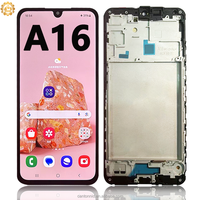 Écran LCD de remplacement OLED pour téléphone portable Samsung A16-Clarté d'affichage supérieure et réponse tactile Expédition rapide