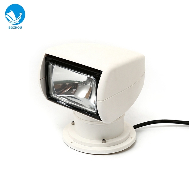 Automatic Xenon Filled Halogen Bulb Remote Control Marine Searchlight