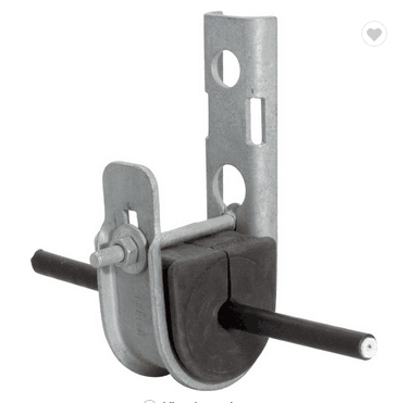 Fiber Optic Cable Suspension Clamp ADSS Cable Tension Hang Bracket J Hook