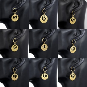 Boucles d'oreilles pendantes plaquées or 24 carats Jxx Wholesale, mode moderne, bijoux de luxe pour femmes - Product Image 1