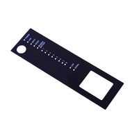 Étiquettes personnalisées en acrylique de haute qualité pour impression frontale, panneau de commande tactile, impression de superposition d'écran, feuille d'étiquetage en plastique