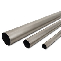 Titanium titanyum boru dikişsiz kaynaklı kalite tedarikçi AMS 4941 gaz boru hattı sınıf 2 titanyum tüp