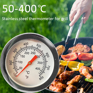 Thermomètre de barbecue en gros pour charbon de bois, jauge de température pour fumoir à bois, Fahrenheit 50-400 degrés - Product Image 2