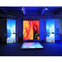 Pantalla LED de Alquiler para Escenarios P3.91 de Fácil Instalación en Interiores y Exteriores, Alta Frecuencia de Actualización para Conciertos