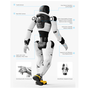 Robot humanoï<span class=keywords><strong>de</strong></span> avec batterie interchangeable à chaud <span class=keywords><strong>de</strong></span> 500 Wh et station <span class=keywords><strong>de</strong></span> charge en option pour une utilisation quotidienne continue - Product Image 6