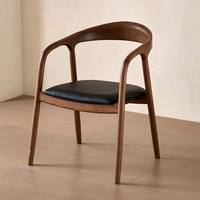 Chaise en bois couleur noyer moderne JP, chaises en bois massif en gros pour usage hôtelier, meubles d'appoint, chaises de salle à manger antiques