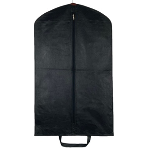 <span class=keywords><strong>Housse</strong></span> de vêtement personnalisée en non-tissé de haute qualité avec fermeture éclair pour costumes, vestes, chemises, manteaux – Housses de protection durables pour le voyage - Product Image 2