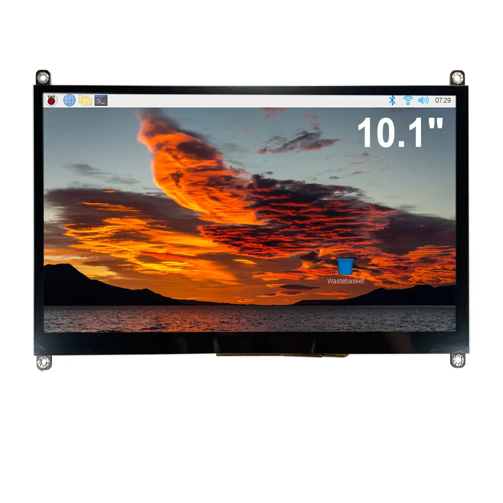 10.1インチディスプレイCPUモニタリング10インチ容量性タッチスクリーン、HD-MI 10.1インチタッチスクリーンモジュール、Raspberry Pi Display 5Inc