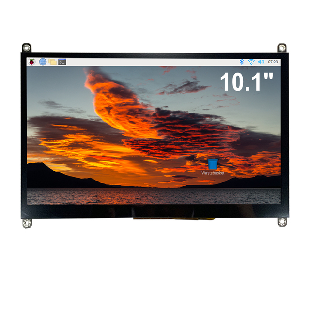 OEM/ODM Service High Brightness Smart Display Module Mini 7 10.1 Inch Lcd Touch Screen HDTV TFT Raspberry Pi 10 Inch LCD Display