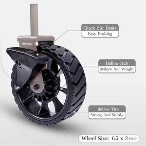 <span class=keywords><strong>Chariot</strong></span> de camping pliable avec table amovible, grande capacité de 300 L, <span class=keywords><strong>chariot</strong></span> utilitaire robuste avec hayon - Product Image 3