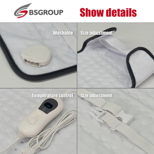 Chauffe-corps électrique pour la santé et le bien-être, 3 réglages de chaleur, coussin chauffant en polaire super confortable, minuterie d'arrêt automatique de 90 minutes - Product Image 2