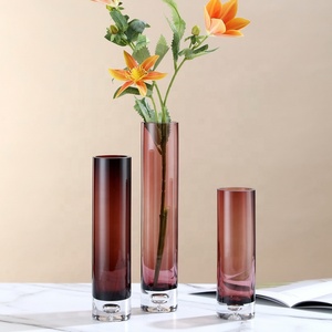 Fond de bulle créatif 1 pièce, grand <span class=keywords><strong>Vase</strong></span> en verre <span class=keywords><strong>noir</strong></span> - Product Image 4