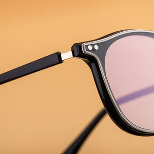 แว่นกันแดด Partagas แฟชั่นทันสมัย โลโก้สั่งทำได้ กรอบ TR90 ทรงกลม เปลี่ยนสีได้ ป้องกันแสงสีฟ้า UV400 สำหรับผู้หญิงและผู้ชาย - Product Image 4