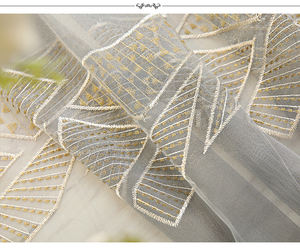 Nuove <span class=keywords><strong>Tende</strong></span> di Lusso Moderne all'Ingrosso con Ricamo Laser Traforato <span class=keywords><strong>per</strong></span> <span class=keywords><strong>Soggiorno</strong></span> <span class=keywords><strong>e</strong></span> Camera da Letto - Product Image 5