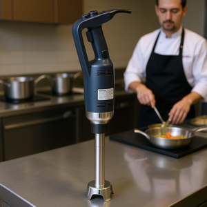 Mixeur plongeant Vevor 350W, robuste, vitesse variable, acier inoxydable, pour soupes, sauces, usage professionnel en cuisine - Product Image 2