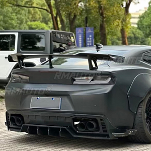 YKSRDNF ZLE Style <b>Black</b> Rear Trunk Lid <b>Wing</b> Spoiler Fit for 2016 2017 2018 2019 Chevrolet Camaro - Product Image 3