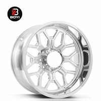 Jantes en alliage d'aluminium forgé sur mesure, multi-rayons concaves, argentées, forgées pour Dodge Ram, BMW, Ford, jantes de voiture de tourisme