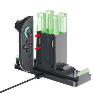 Base de Carga para 2 Controles de Nintendo <span class=keywords><strong>Switch</strong></span>, Estación de Carga para Controles <span class=keywords><strong>Pro</strong></span> de Nintendo <span class=keywords><strong>Switch</strong></span> - Product Image 2