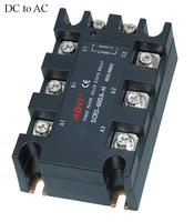 Relais à semi-conducteurs AOYI SCR3-60DA-H 60A haute tension triphasé 90-660VAC 4-32VDC