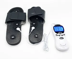 Tientallen Ems Voetmassage Schoenen Acupoint Acupunctuur En Moxibustie Fysiotherapie Massager Slipper Verstelbare Maat Japan Jk