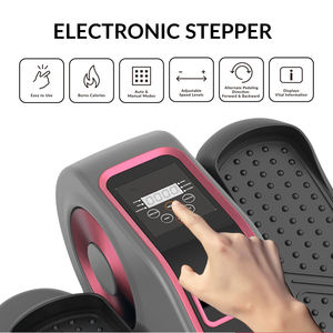 CE Facile à Utiliser Mobile Home Gym Sous Bureau Pièces Électrique Mini Vélo Elliptique Cross Trainer Avec Télécommande - Product Image 4