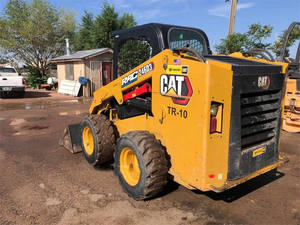 Caterpillar-Mini chargeuse compacte CAT246D3 d'occasion, modèle 2019, capacité de 2000kg, machines de construction, meilleure vente avant - Product Image 4