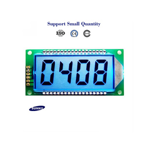 Módulo LCD compatible con HT1621 personalizado de fábrica Pantalla de segmento monocromática para aparatos con PCBA - Product Image 3