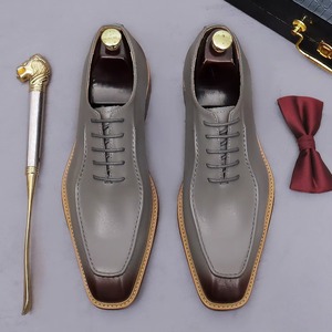 Customized Men's Premium Cowhide Thick-soled Height Increasing Multi <b>Functional</b> Formal Business <b>Shoes</b> - Product Image 3