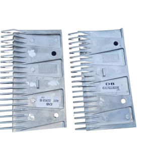 Plaque de peignes d'escalator en alliage d'aluminium 19/20 dents DB53170213820/451370213920 compatible avec l'escalator <span class=keywords><strong>Thyssen</strong></span> - Product Image 6