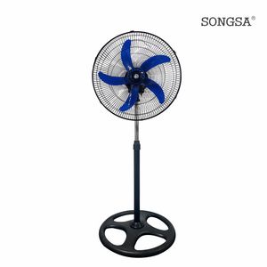 Ventilateur sur pied industriel robuste pour entrepôt et atelier, <span class=keywords><strong>18</strong></span> <span class=keywords><strong>pouces</strong></span>, haute puissance, oscillant, refroidissement électrique - Product Image 3