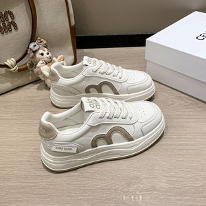 Nueva Edición Coreana <span class=keywords><strong>de</strong></span> Zapatos Deportivos para Mujer, Estilo Instagram, Versátiles, para Estudiantes, con Suela Gruesa, para Deporte, Calle y Ocio - Product Image 4