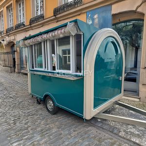 Food Corn Carts Enclose Coffee Trailer Ice Cream Cart - Product Image 6