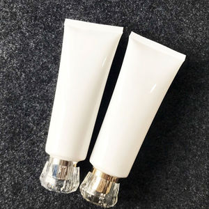 100cc 50cc 50กรัมพลาสติก PE สีชมพูสีขาวครีมอ่อนนุ่มครีมทำความสะอาดมืออิมัลชันที่มีฝาเกลียว - Product Image 2