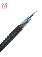 Câble d'Instrumentation Personnalisé N-DJYVP 3 Groupes 4 Conducteurs 0,75 mm² Isolation PE Gaine PVC Résistant au Feu pour l'Automatisation