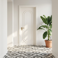 Portes Kabo Modèle 005 en bois massif fini, style minimaliste, pour intérieur et extérieur, appartement, salon, hôpital, salle de bain, isolation phonique 5