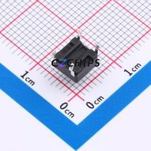 XDTD-6660H-D01 Tactile Switch Through hole Component (THT) Switch Single Pole Single Throw Through Hole 6mm Without Bracket - Product Image 2