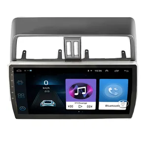 Top Quality Car Android DVD player Rádio Gps Sistema De Navegação Com Hd Touchscreen Wifi Dvr para Toyota Prado dvd player do carro