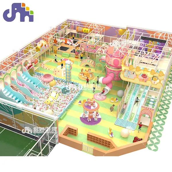 Domerry nouveau design personnalisé parc intérieur équipement de jeu doux jungle gym aire de jeux pour enfants