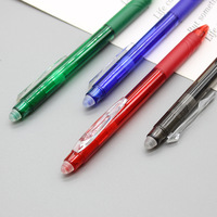 Stylos à gel magiques effaçables à la chaleur à faible quantité minimale de commande 0.7MM en plastique coloré avec logo de marque pour la papeterie et les fournitures scolaires