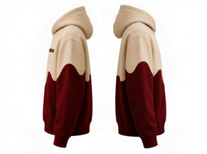 Sudadera con Capucha Color Block para Hombre, Estilo Casual, Felpa Francesa, Corte Regular, Estilo Urbano Otoñal - Product Image 3
