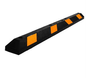 Zware Rubberen Wielstop 183Cm Parkeerblok Voor Parkeergarage - Product Image 1
