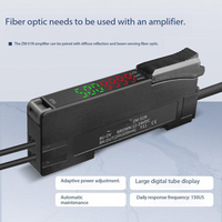 Capteur à fibre optique matriciel pour détection de zone, sonde à réflexion diffuse, interrupteur photoélectrique, capteur de rideau lumineux à grille