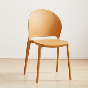 다채로운 레스토랑 의자 쌓기 저렴한 홈 레저 폴리 프로필렌 플라스틱 다이닝 - Product Image 4