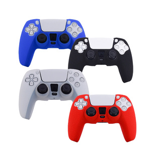 Funda de silicona suave para mando de PS5, funda protectora para mando de Gamepad para Sony PlayStation <span class=keywords><strong>5</strong></span>, funda de silicona para mando <span class=keywords><strong>DualSense</strong></span> - Product Image 2