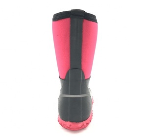 2022粉色儿童氯丁橡胶女童雨靴 - Product Image 5