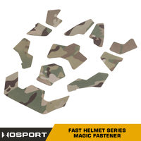 WOSPORT-Sangles de Camouflage Magiques Décoratives, Attache Magique à Crochet pour Casque FAST SF à Coupe Haute, Accessoire de Chasse