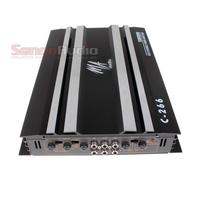 Amplificateur de voiture 5800W 266, 12V, haute puissance, avec caisson de basses, 4 canaux, audio