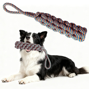 Yeni Tasarım Yüksek Kaliteli Isırmaya Dayanıklı Köpek Oyuncağı Evcil Hayvan İnteraktif Halat Çekme Oyuncağı El Yapımı Çiğneme İpi Oyuncakları Evcil Hayvanlar İçin - Product Image 2