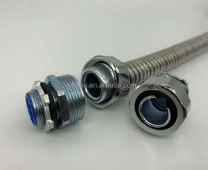 ملصق خاص مخصص للخدمة مقاس كبير 4 "قناة مرنة متشابكة من الفولاذ المقاوم للصدأ - Product Image 6